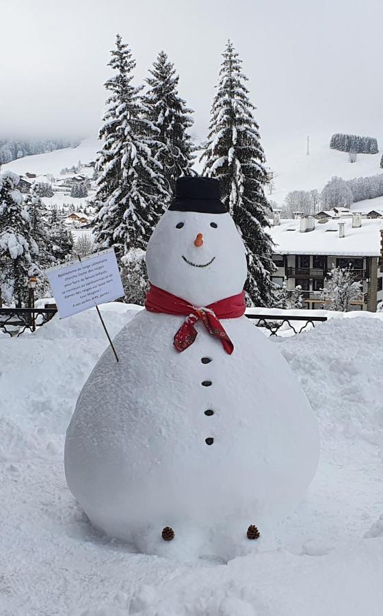 Alp-Hotel Megeve Bagian luar foto