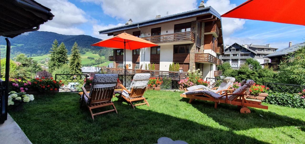 Alp-Hotel Megeve Bagian luar foto